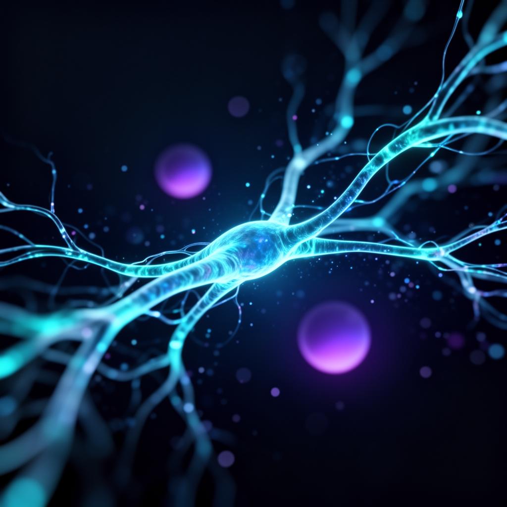 AI neural network visualization